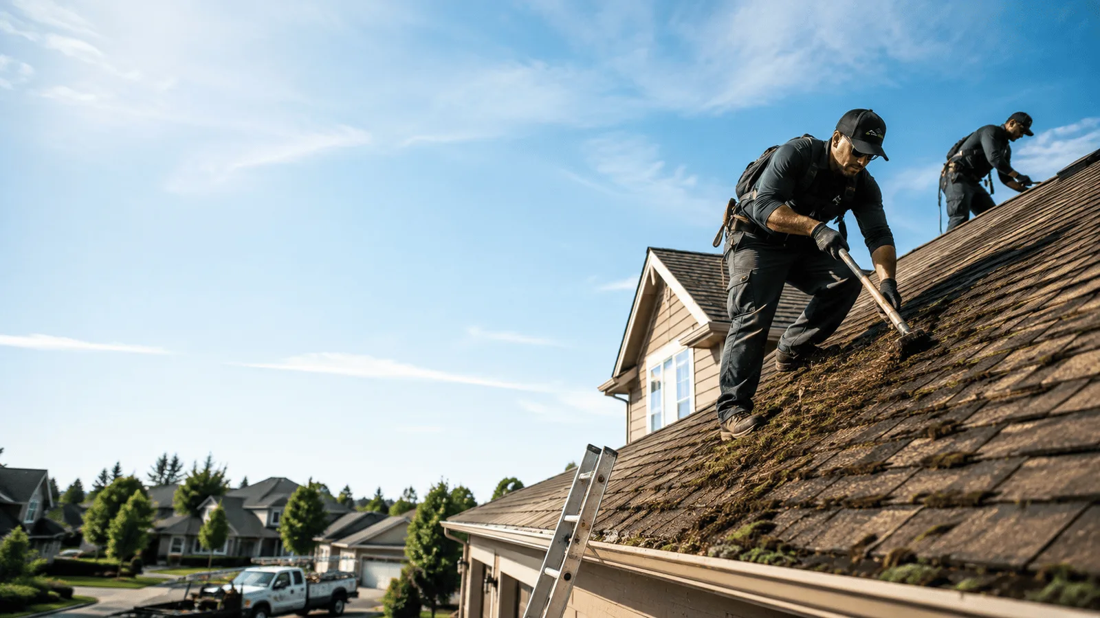 Roof Moss Removal in Ishpeming, MI near me